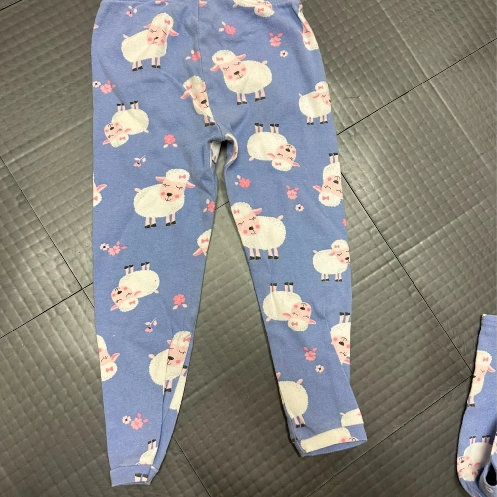 Just one you by Carters purple sheep pajamas size 4T